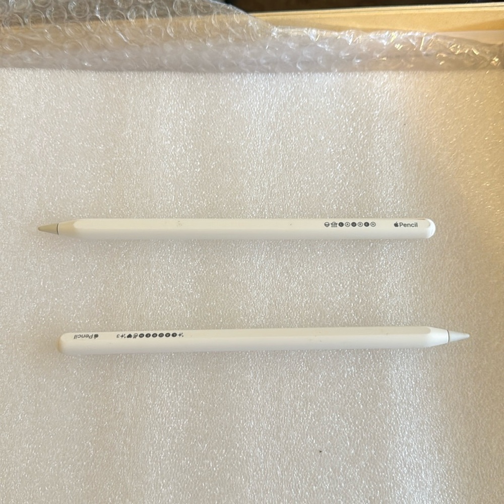 Apple pencils